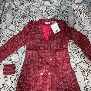 Woman's Large Red Coat